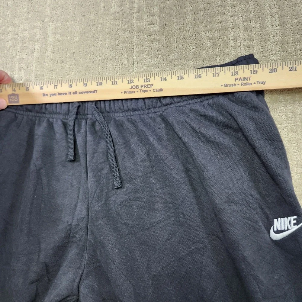 Nike‎ Joggers Women 1X Sweatpants Sportswear Club Fleece Pant Black Athleisure
